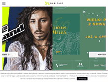 Tablet Screenshot of musicart.pl